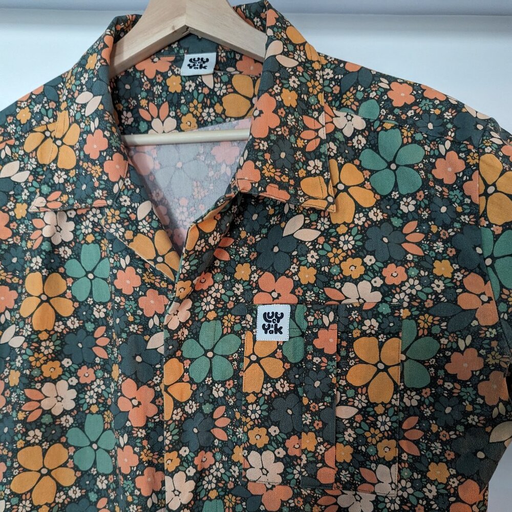 Lucy & Yak Carmen Organic Cotton Boilersuit in Floral Tay Print